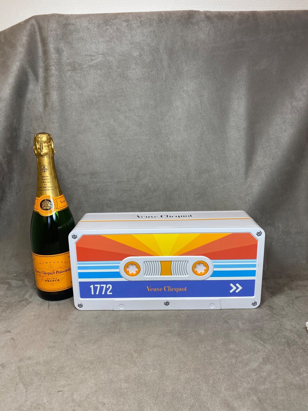 Veuve Clicquot Vintage Cassette Box for Champagne Bottle Veuve Etsy