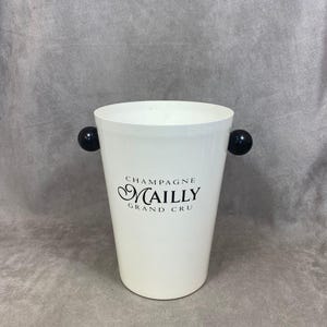 Aluminium champagne bucket Mailly Champagne vintage made in france 1970’s