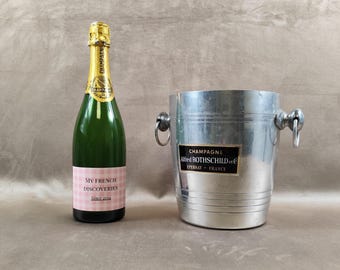 Mercer Champagne Vntage ART DECO ce Cube Bucket ARGT 1930s Rare