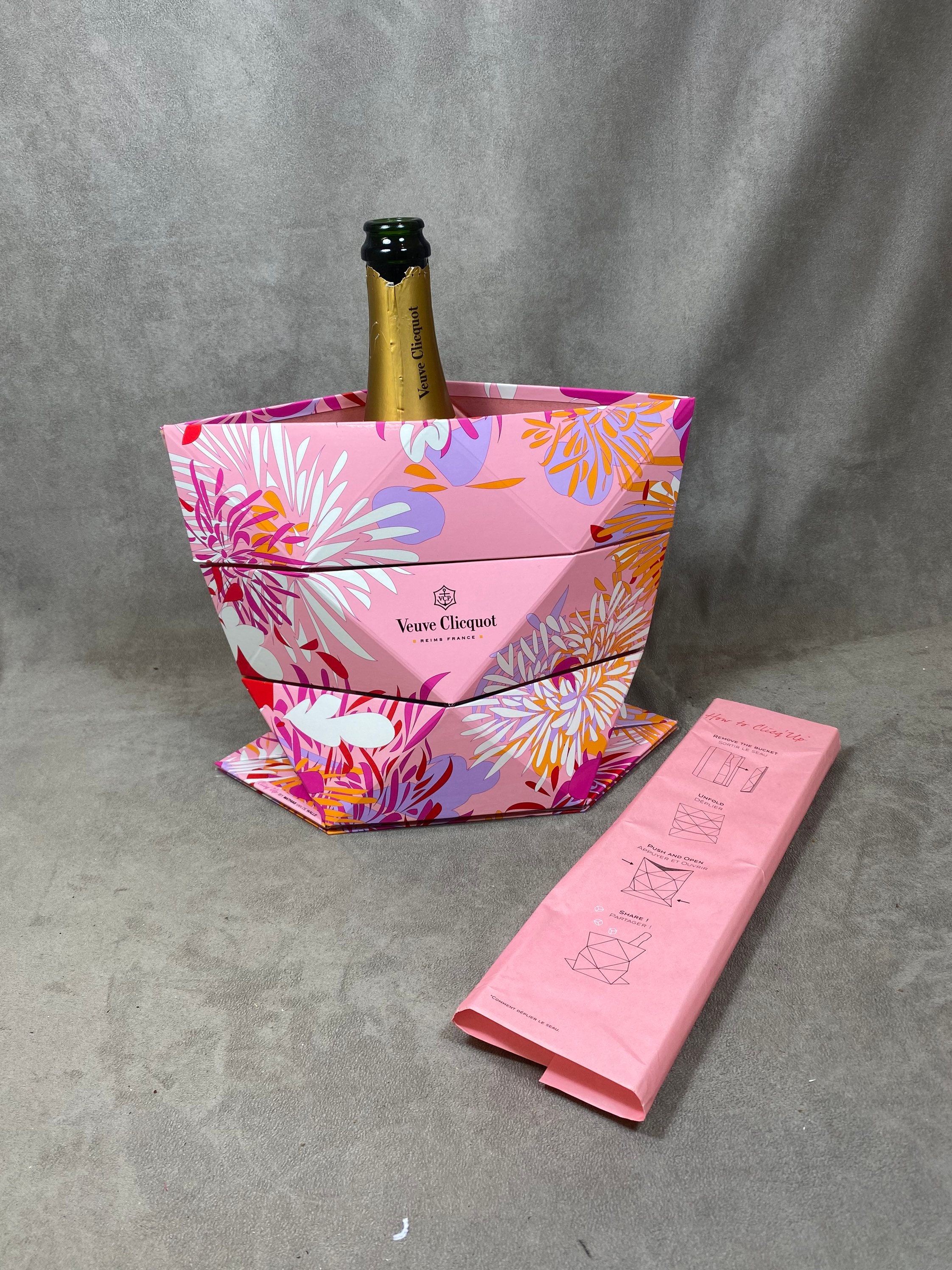 Seau à Champagne Pliable Clicq'Up – Veuve Clicquot – Design Mathias Van De Walle