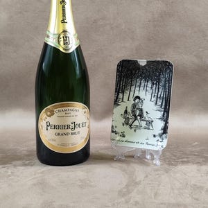 Cendrier Perrier-Jouët en plastique par Peynet Made in France Vintage 1990
