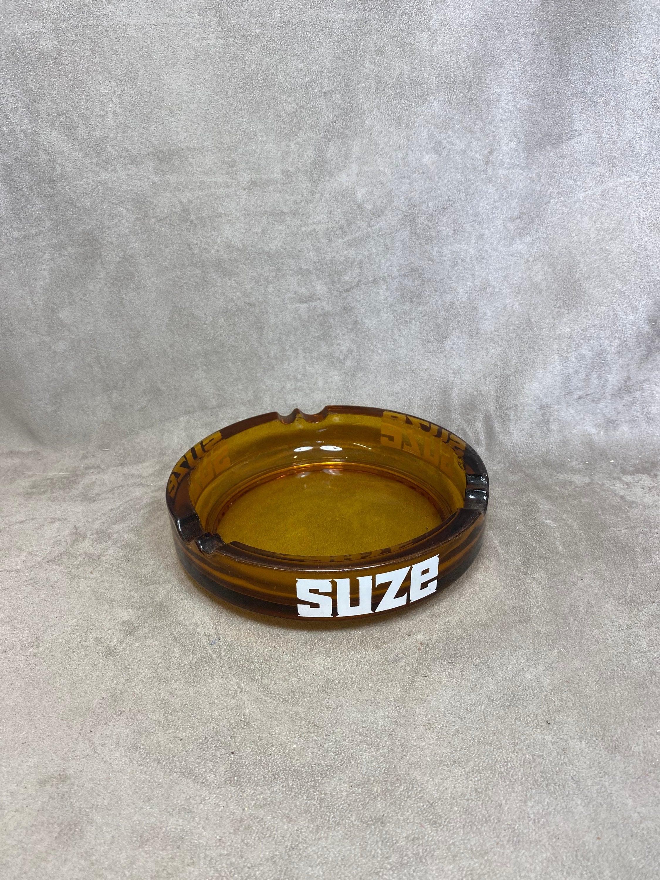 Vintage glass ashtray Suze Made in France