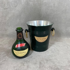 RARE Small Liquorelle Möet & Chandon vintage bottle ice bucket Made in France