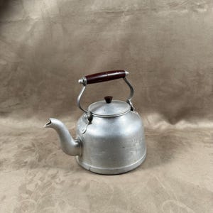 Aluminum Kettle by Tournus, Made in France, Vintage 1950