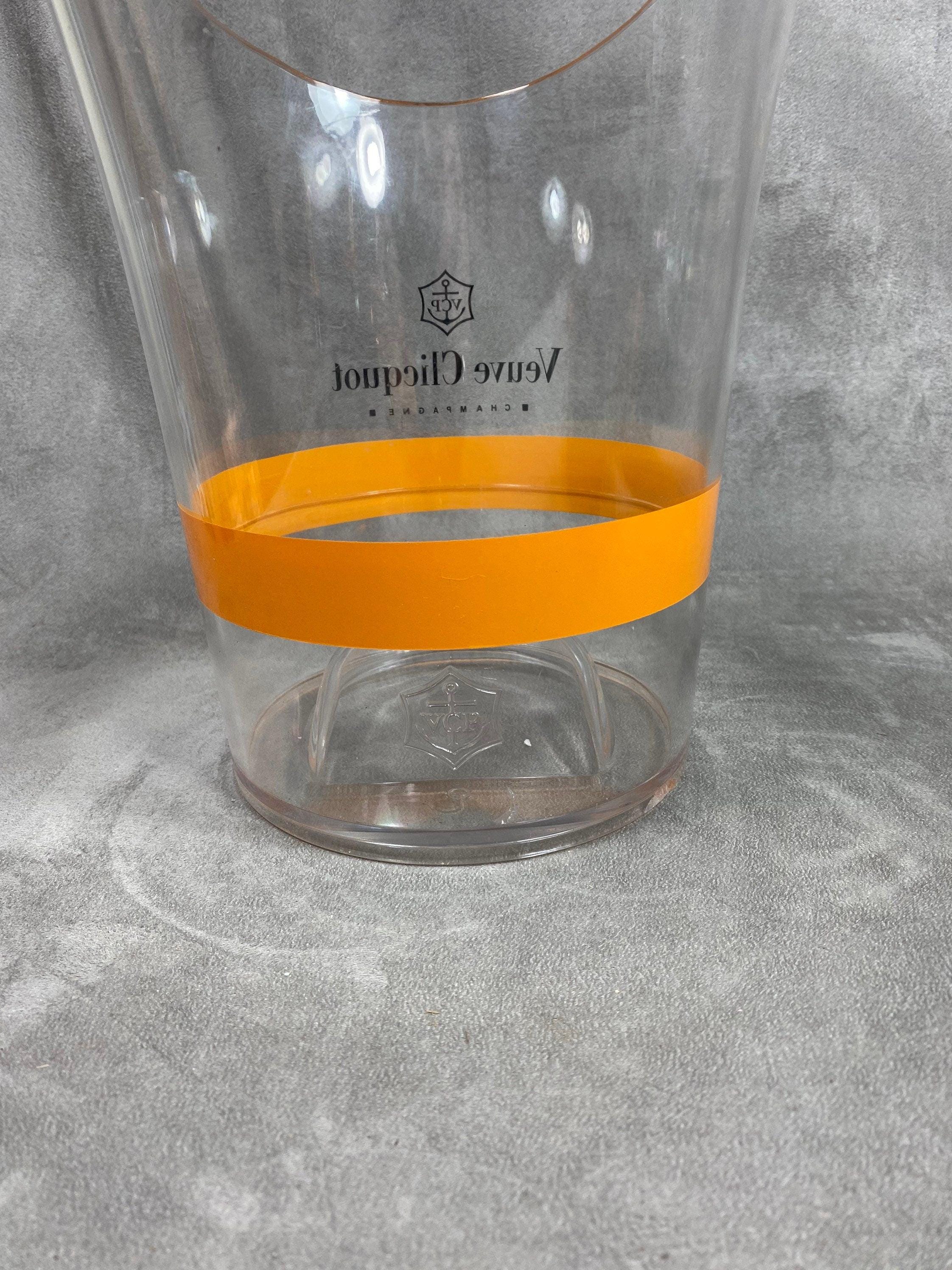 Seau à Champagne Transparent Veuve Clicquot - Fabriqué En France