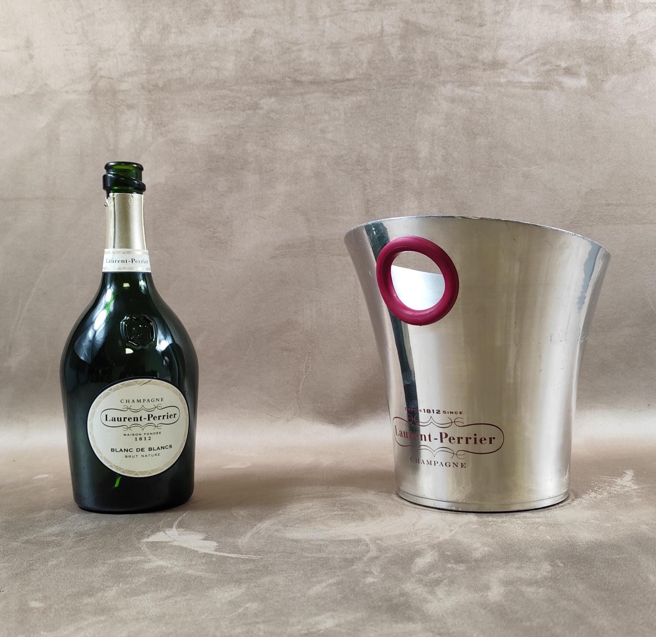 アンティーク　アッシュトレイ　Laurent-Perrier Laurent-perrier Champagne Bucket – Argit France Metal Wine Cooler