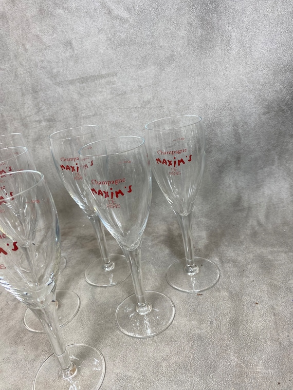 Set of 4 Maxim Champagne Flutes
