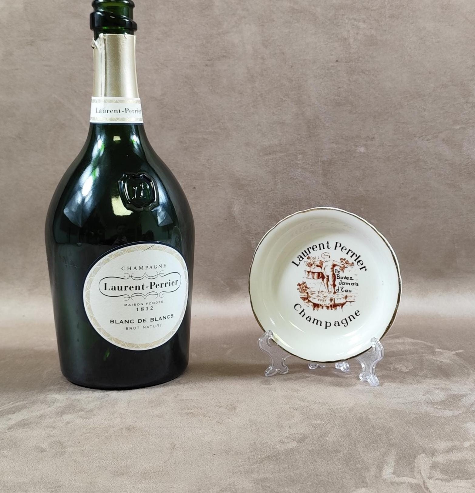 灰皿 スタンド灰皿 フランス製 アールヌーボー ロココ調 アンティーク