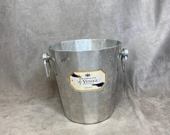 Seau à Champagne De Venoge – Aluminium – Fabriqué En France – Vogalu – 20cm
