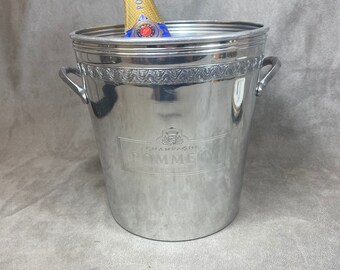 Ballantines Scotch Whisky Advertising Collectible Plastic Square Ice Bucket 