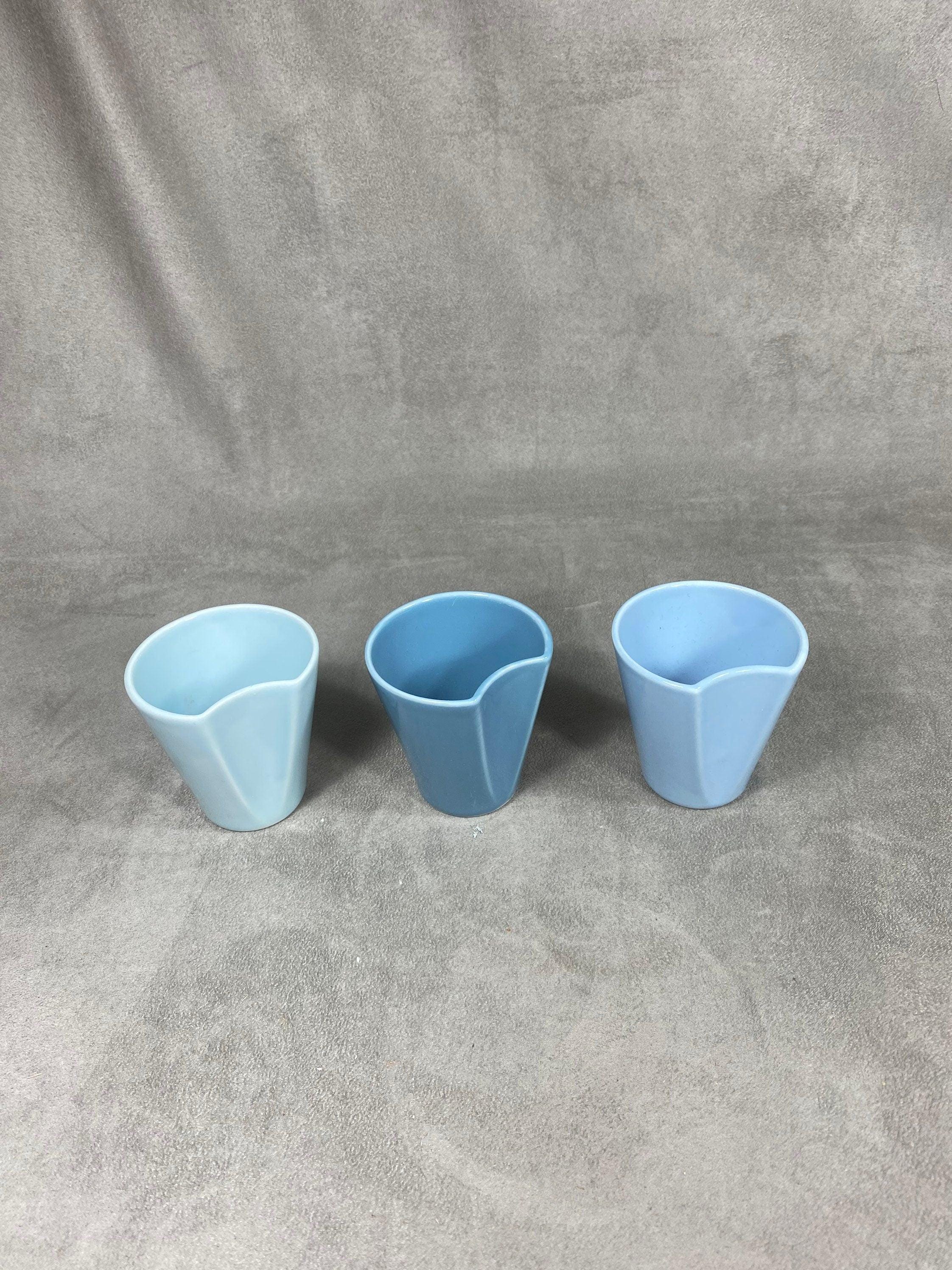 6 Tasses De Café Windsor En Fine Porcelaine Bleue 6 Tasses De Café Windsor En Fine Porcelaine Bleue