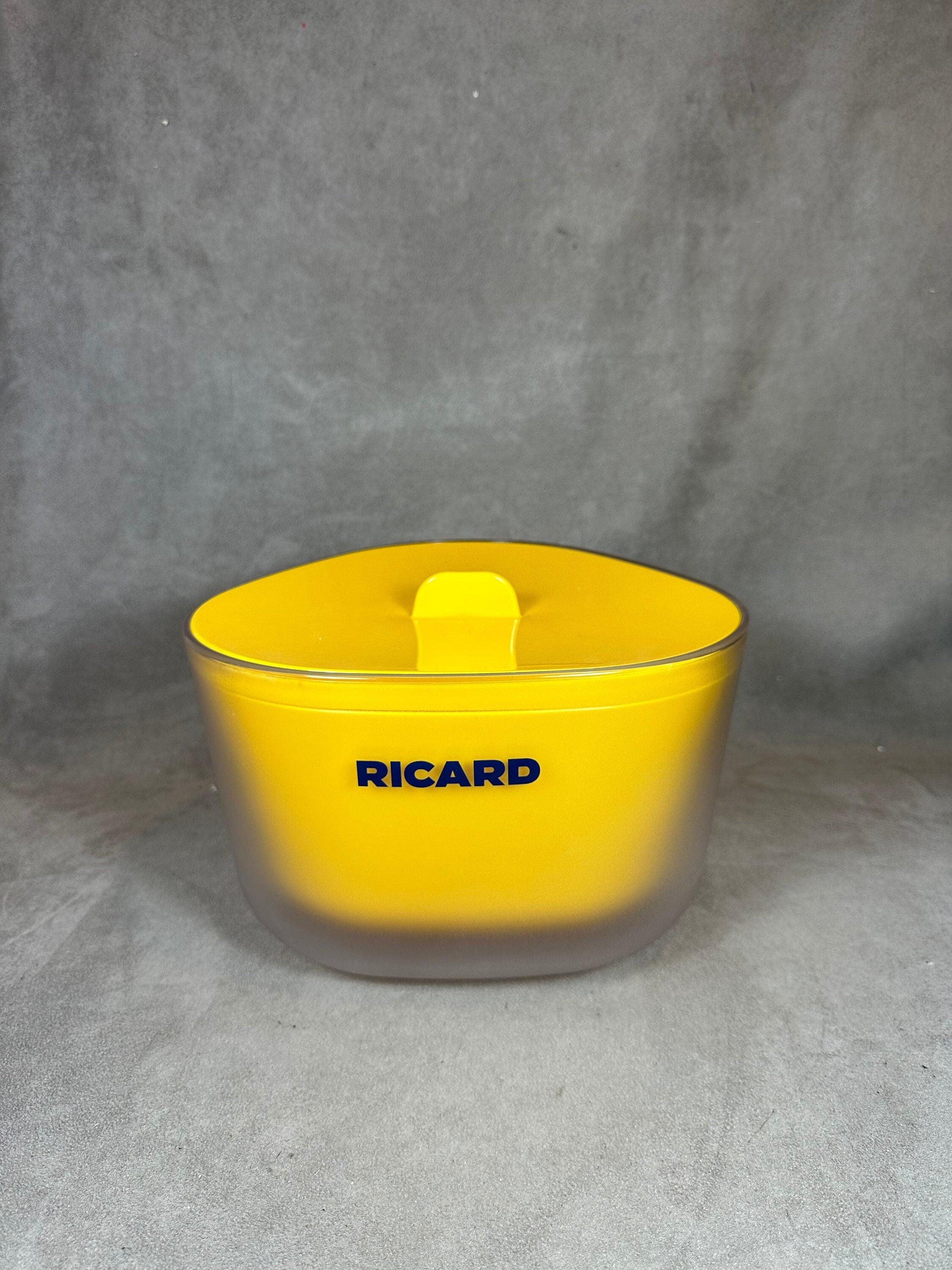 Seau à Glaçons Vintage Ricard – Plastique Rétro Pour Soirées Apéro
