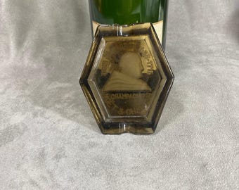 Moët & Chandon Champagner Dom Perignon Vintage 1930 Glas Werbe Aschenbecher