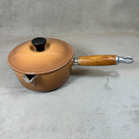 Cocotte En Fonte Le Creuset Marron – Occasion En Excellent état, Parfaite Pour Mijoter