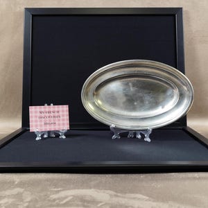 Normandy Hotel oval silver plated serving platter – Maison Artaud