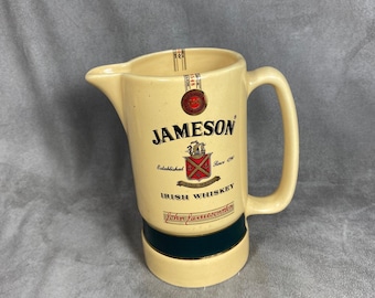 Ceramic advertising jug Jameson Irish Wiskey vintage