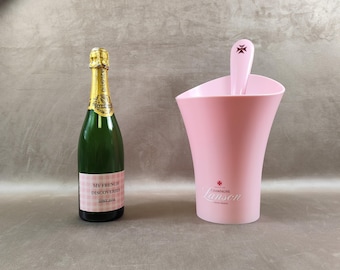 Lanson pink champagne bucket – Plastic ice bucket – Lehmann design