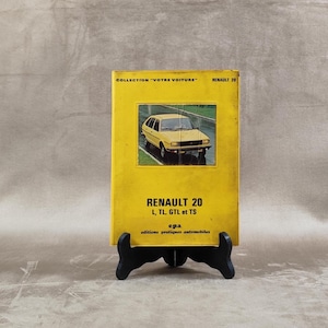 Renault for the Renault 20 Booklet Made in France Vintage 1980