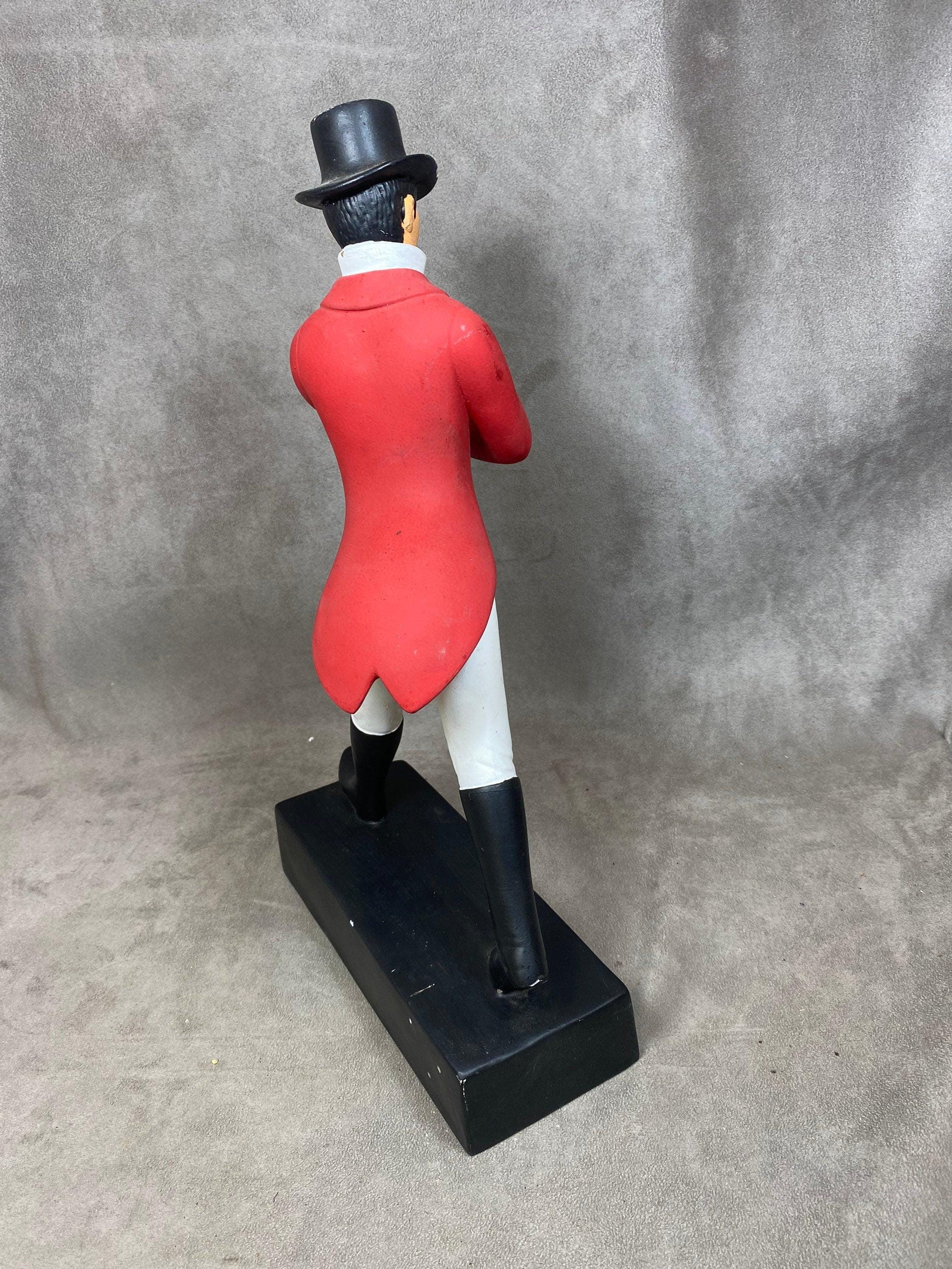 RARE Johnnie Walker Striding Man Vintage Plaster Figurine