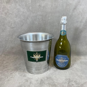 Champagne bucket Vintage French Canard Duchene Champagne ice bucket, cooler Made in France 1950