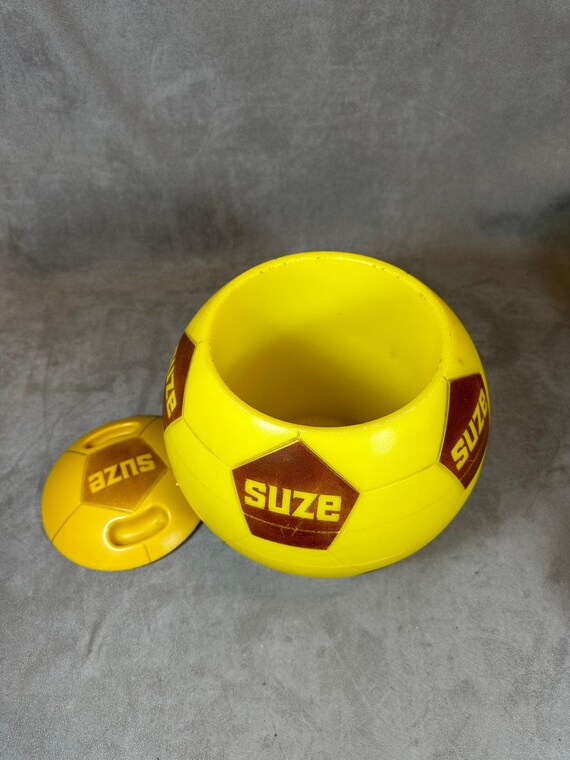 BAC A GLAÇONS SUZE GENTIANE JAUNE BOURBON MADE IN FRANCE 1970 ICE
