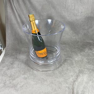 RARE Champagne bucket in plexiglass Dom Perignon vintage Martin Szekely gift couple wedding wedding gift original vintage bride gift
