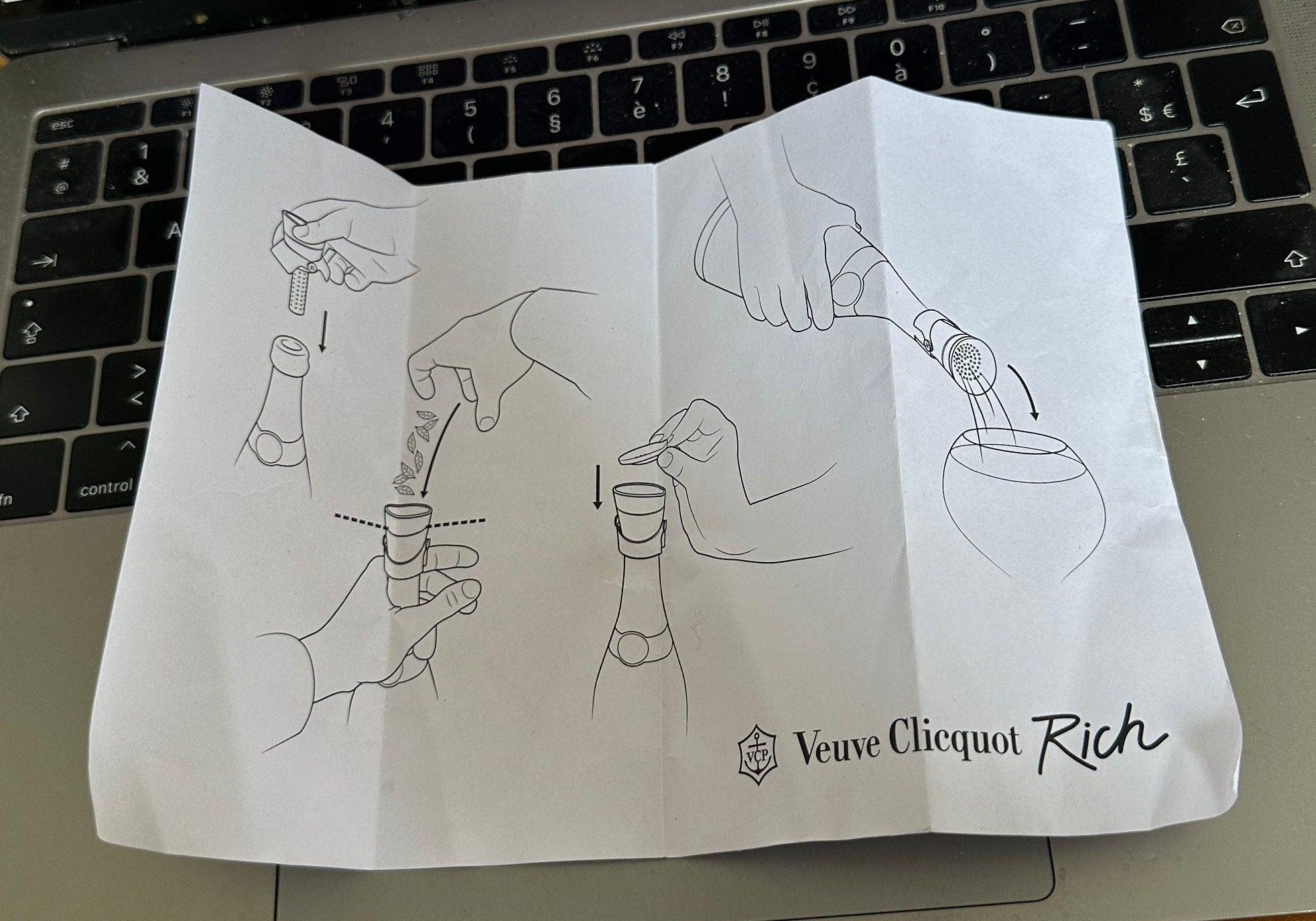Vins Effervescent Champagne Veuve Clicquot - Rich Rosé - Avis, conseil