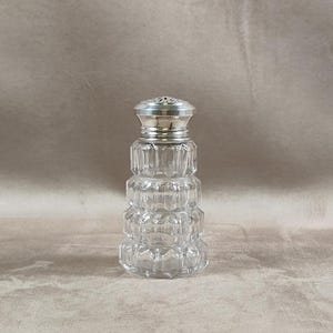 Silver-Plated Salt Shaker Silversmith’s Hallmark Made in France Vintage 1950