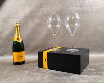 Veuve Clicquot - Set Di 6 Calici Da Champagne - Foto 10