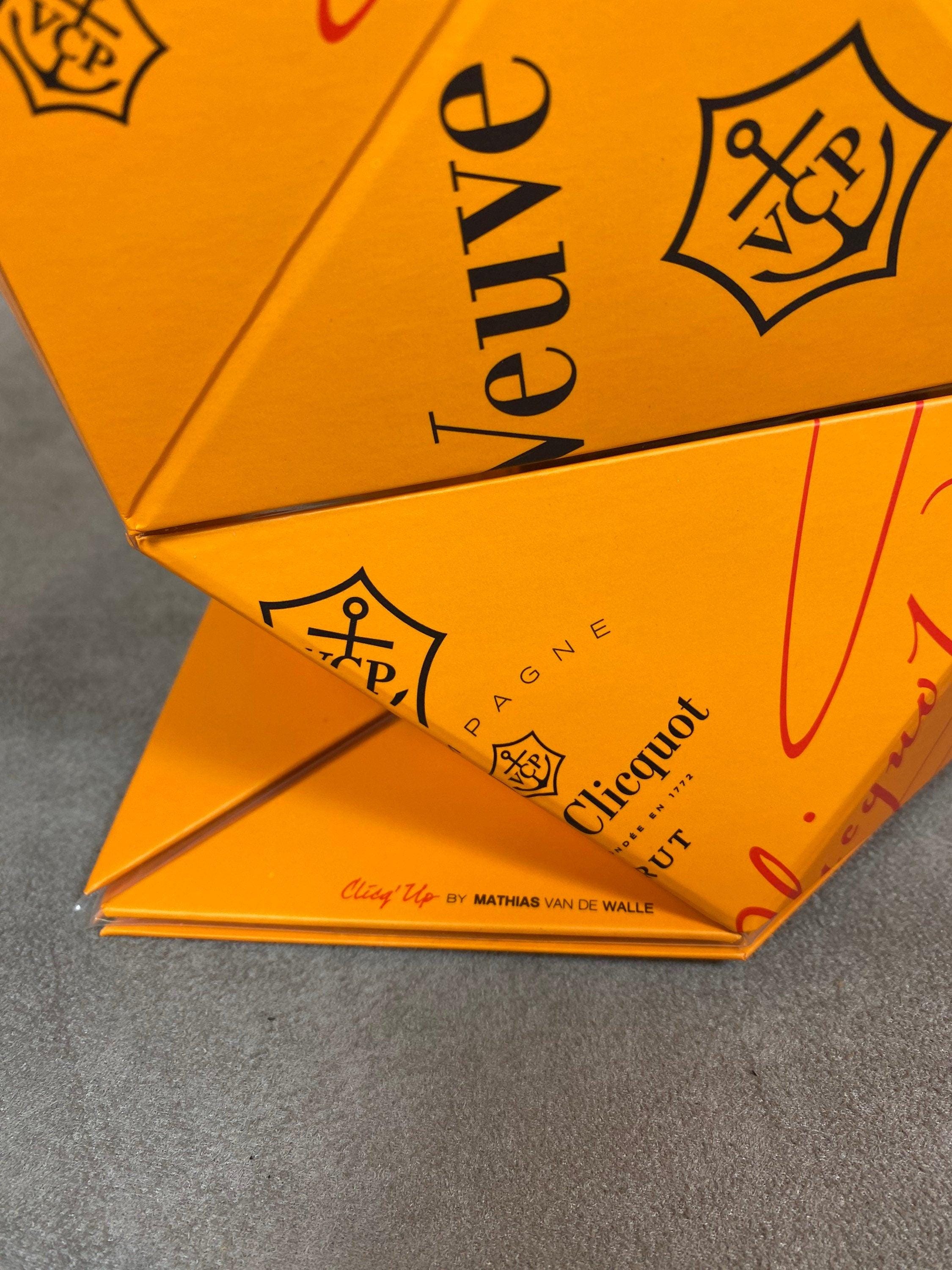 Seau à Champagne Pliable Clicq'up By Mathias — Veuve Clicquot, Idéal Pour Pique-nique Et Voyage