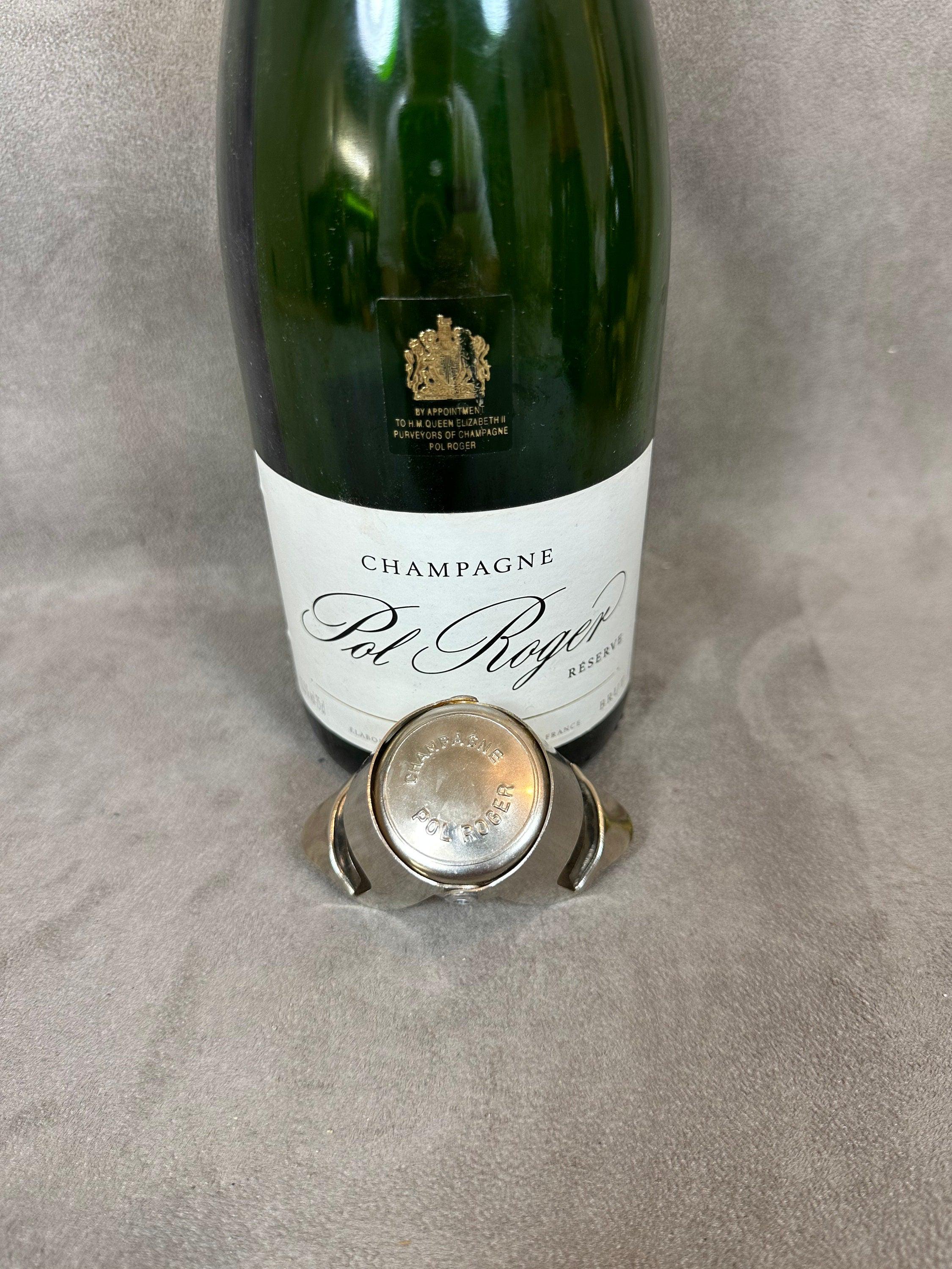 Bouchon stoppeur vintage Pol Roger Années 1970 Made in Franc