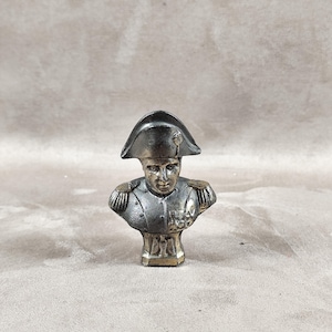 Bust of Napoleon Bonaparte in regulus Made in France Vintage 1960