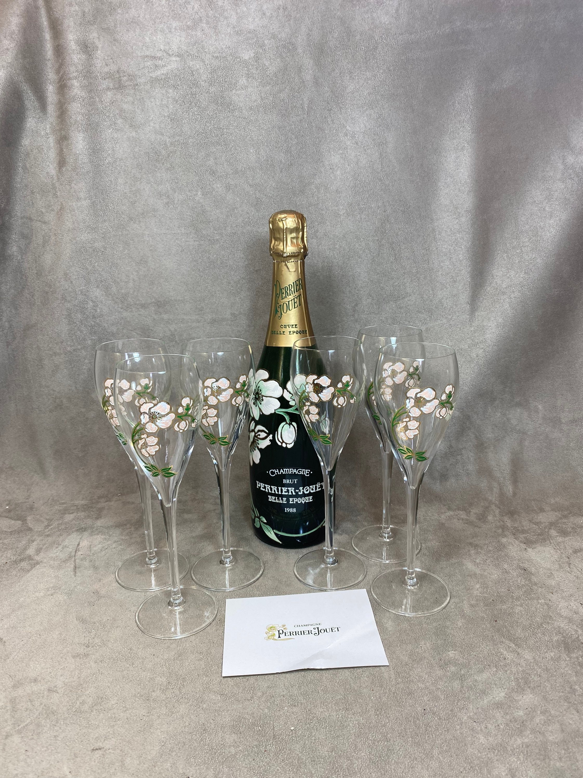 Rare Lot De 6 Flutes