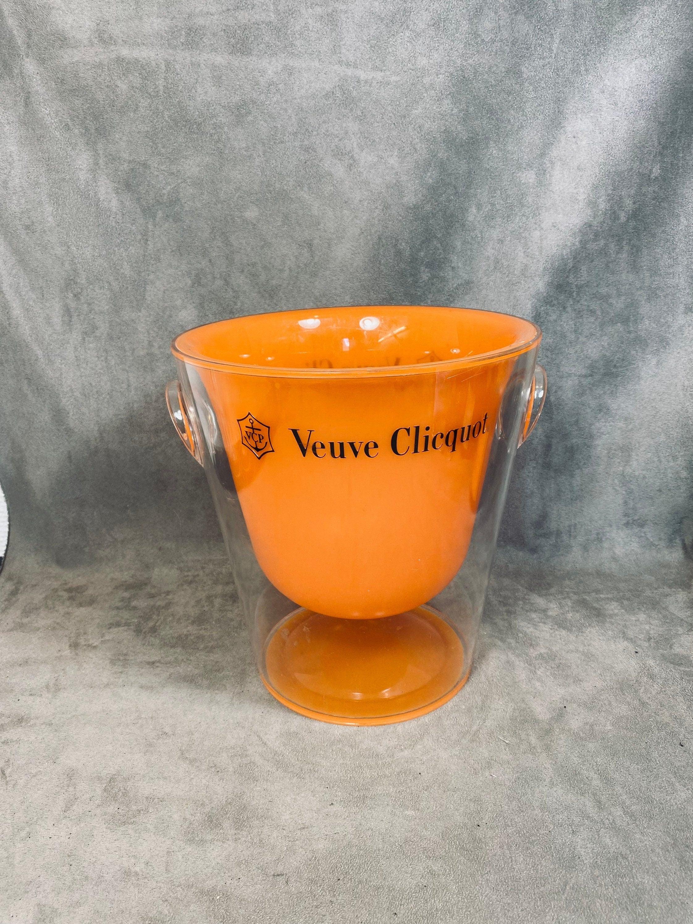 Veuve Clicquot seau à champagne gamme Trendy acrylique transparent