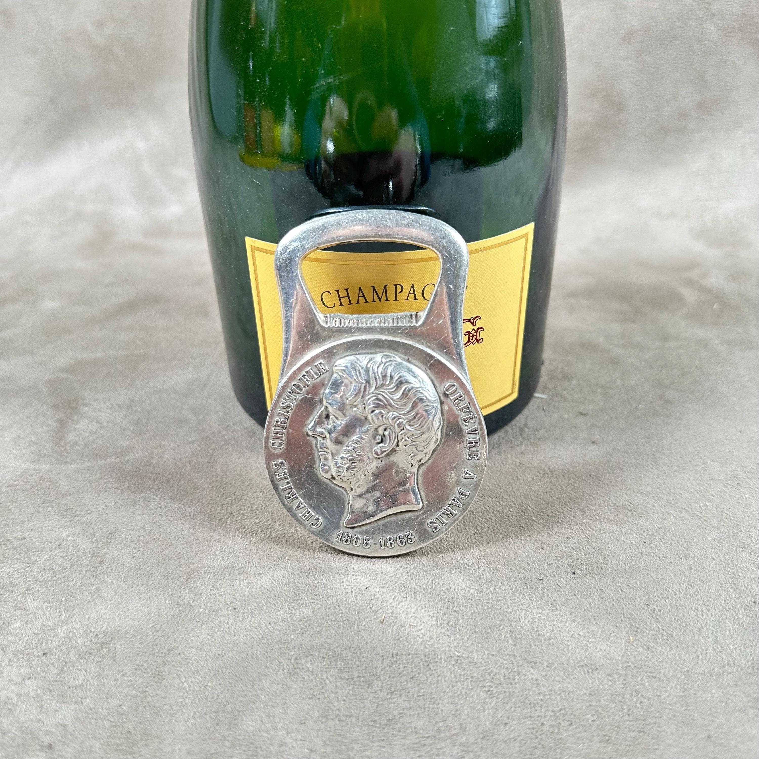 Ouvre-bouteille (1) - Argent 925 - Italie - Fin du XXe