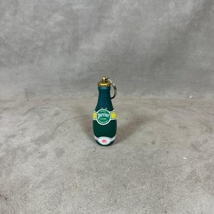 Keychain Pen, Perrier, Made in France, Vintage 1980