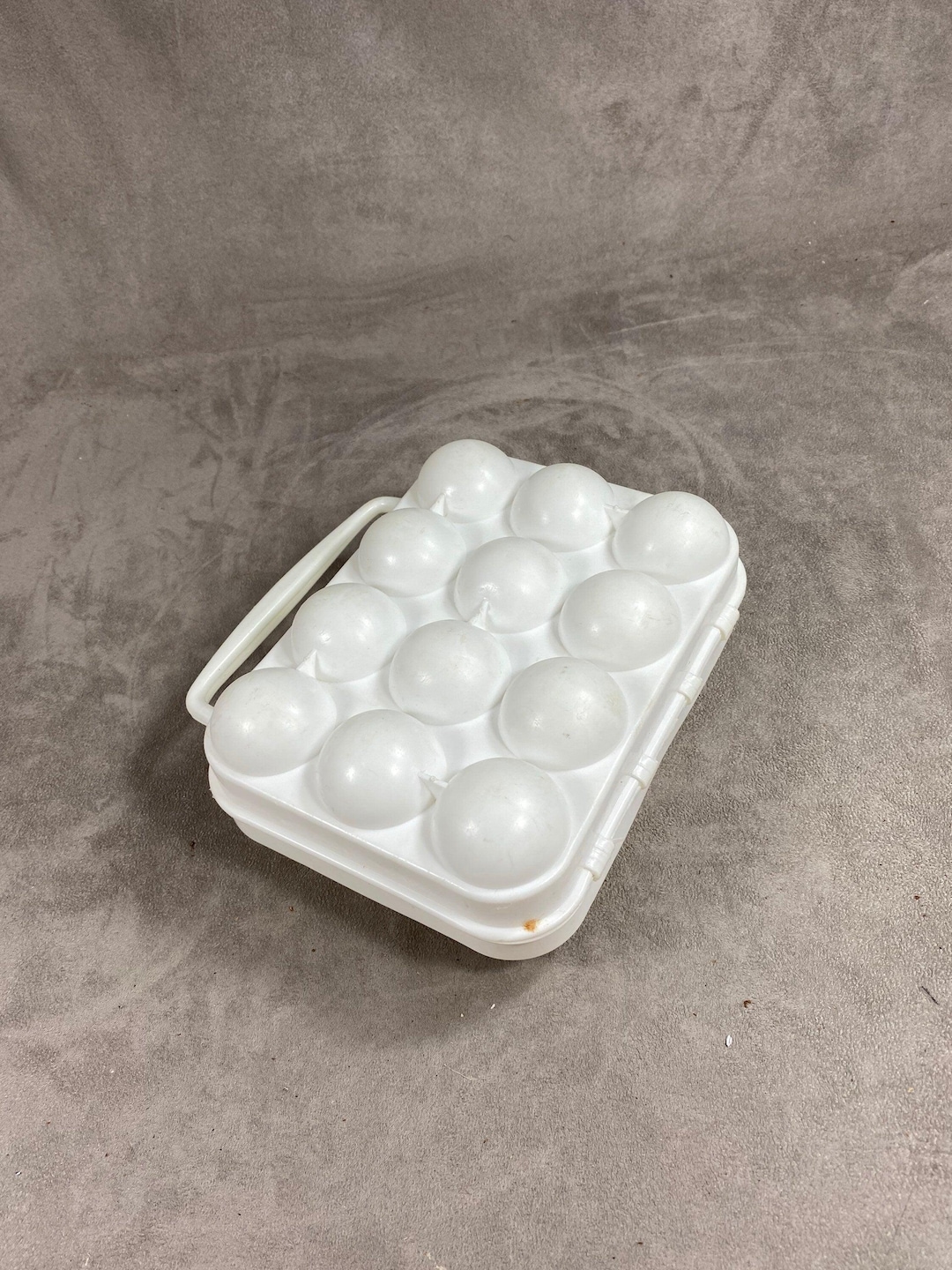 60 Stück Eierkartons Transparent – PET-Kunststoff, 12er Mulden, Mit Etiketten