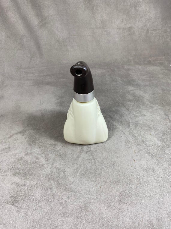 Bouteille Avon Vintage En Forme De Pipe Avec Chien Basset - Années 70 - Porcelaine - France