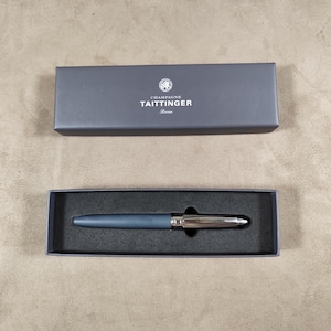 Roller ballpoint pen Champagne TAITTINGER in metal Made in France Vintage 1980