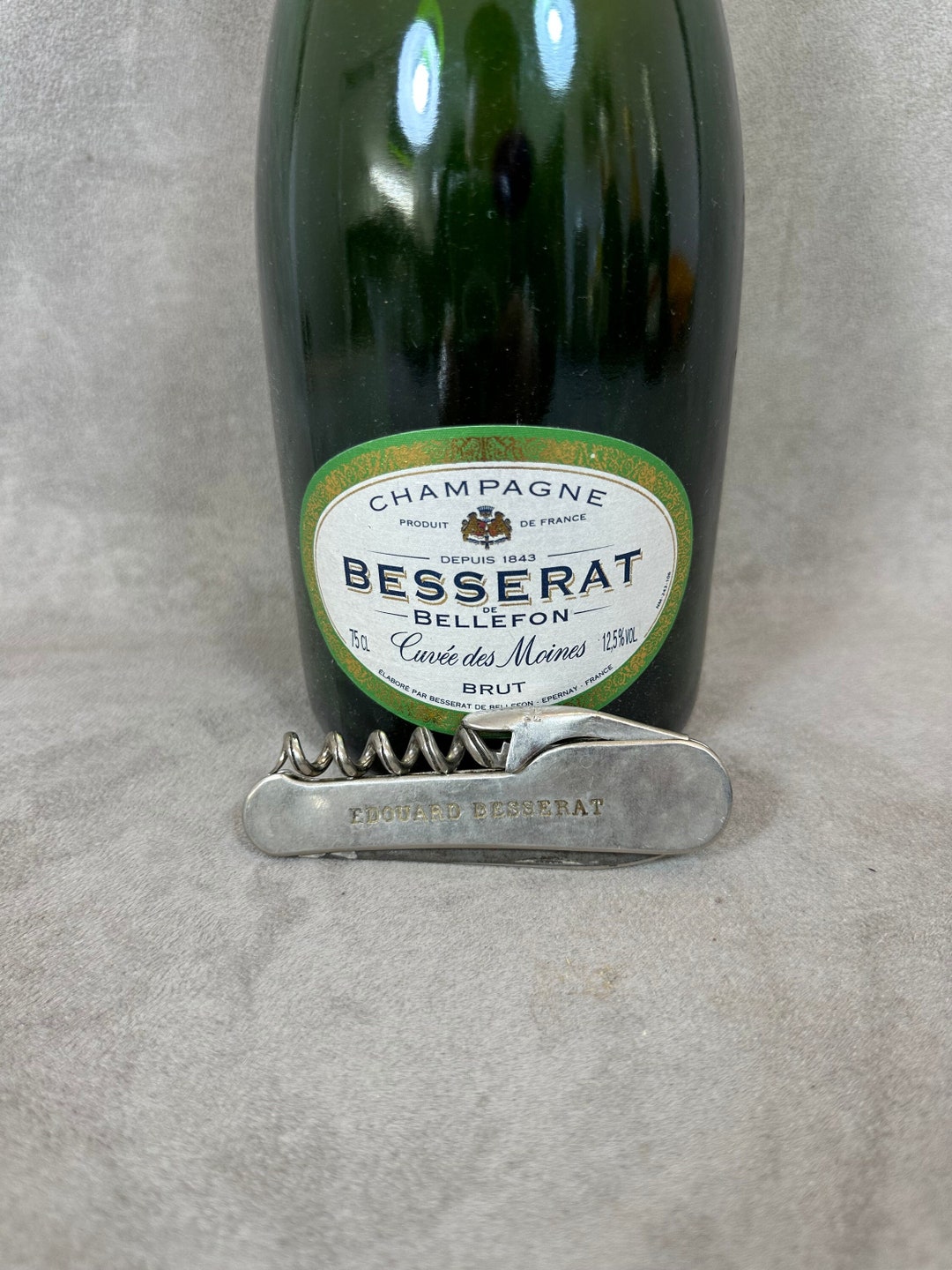 Seau à Champagne Besserat De Bellefon - Alu Émaillé Déco - Argit France