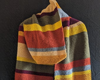 Dr Who scarf (fourth Doctor scarf)