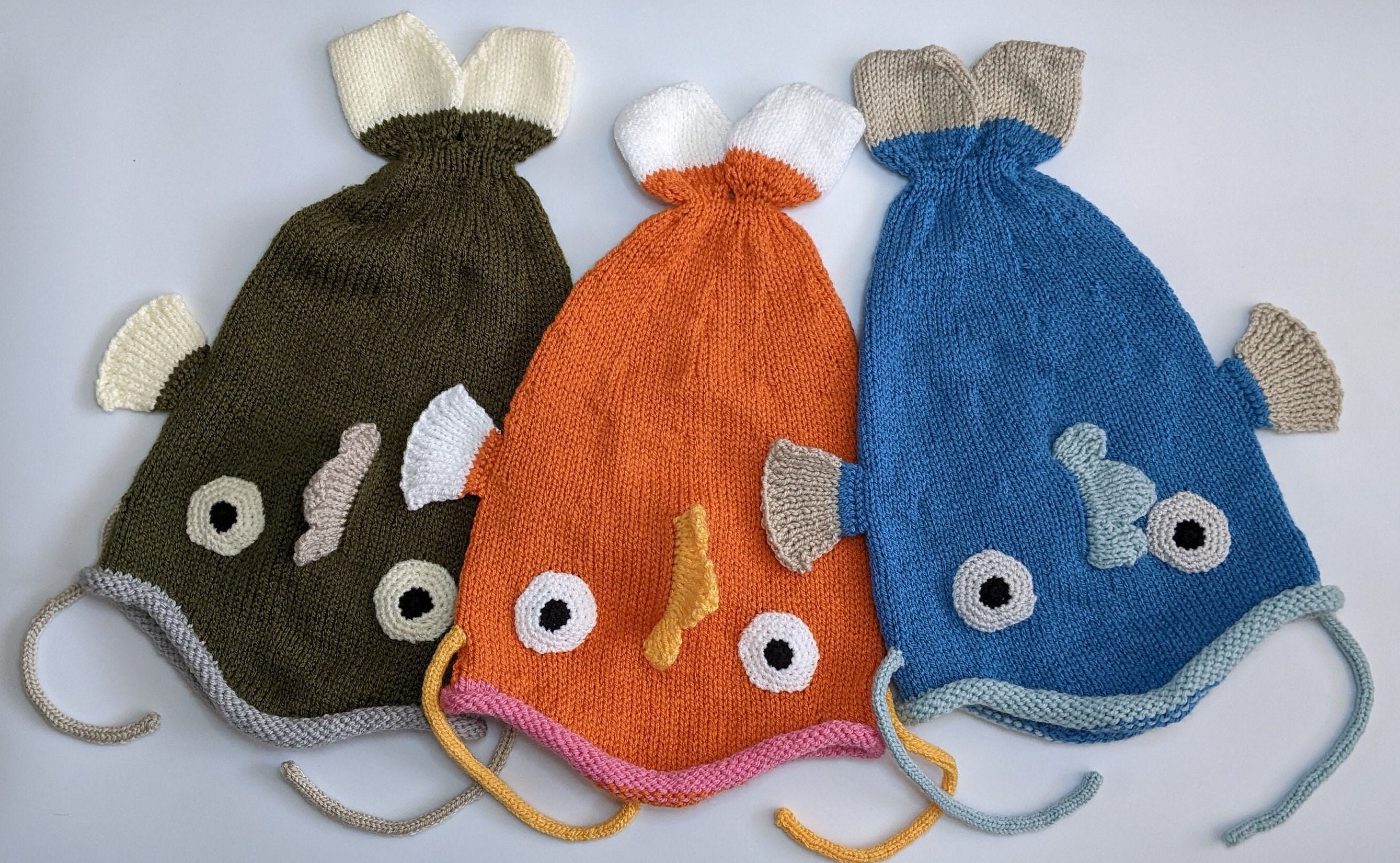 Knit Fish Hat 