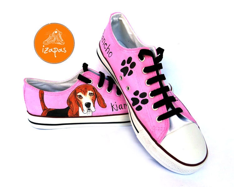 dog canvas shoes
