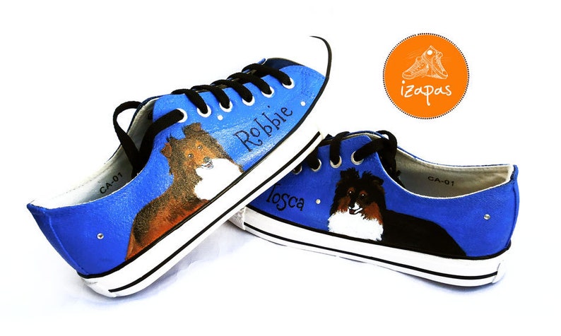 dog canvas shoes