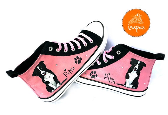 Hand painted personalised shoes by izapas on Etsy Hand painted personalised shoes by izapas on Etsy