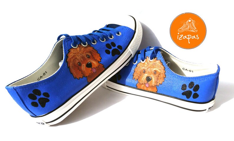dog canvas shoes
