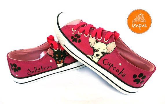 Hand painted personalised shoes by izapas on Etsy Hand painted personalised shoes by izapas on Etsy
