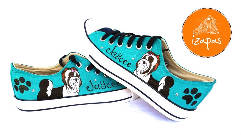 personalized dog shoes