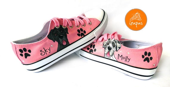 Personalized dog shop shoes