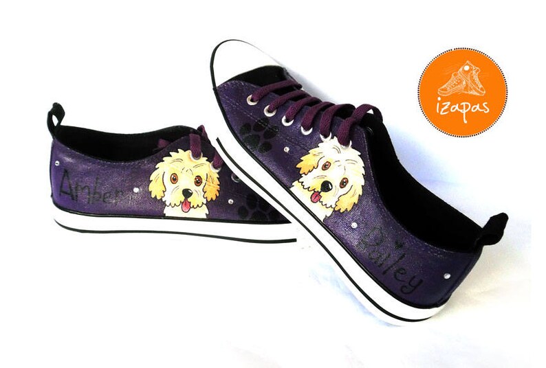 dog canvas shoes